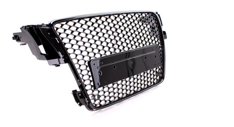 Grille de calandre nid d'abeille look RS5 pour Audi A5 B8 (2007 à 2017), vue 3
