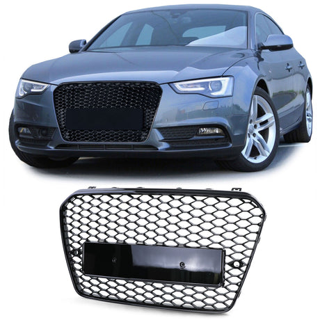 Grille de calandre nid d'abeille look RS5 pour Audi A5 B8 (2007 à 2017), vue 16