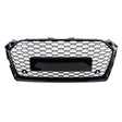 Grille de calandre nid d'abeille look RS5 pour Audi A5 B9 (2016 à 2024)