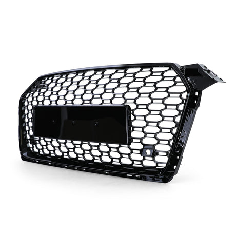 Grille de calandre nid d'abeille look RS5 pour Audi A5 B9 (2016 à 2024), vue 2