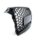 Grille de calandre nid d'abeille look RS5 pour Audi A5 B9 (2016 à 2024), vue 3