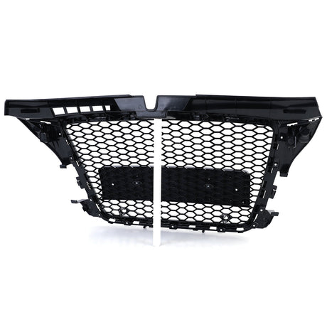 Grille de calandre nid d'abeille type RS3 pour Audi A3 8P (2005 à 2012), vue 6