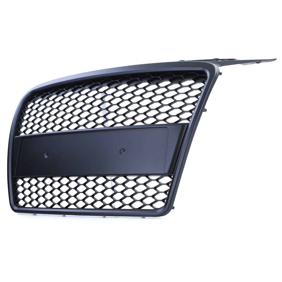 Grille de calandre noire nid d'abeille type RS3 pour Audi A3 8P (2005 à 2012), phase 1 - 2005 à avril 2008 (noir mat)