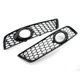 Grilles d'antibrouillard nid d'abeille Black Edition pour Audi A3 8P