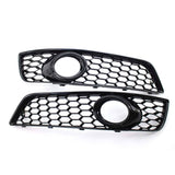 Grilles d'antibrouillard nid d'abeille Black Edition pour Audi A3 8P, vue 2