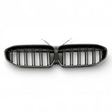 Grilles de calandre LED noires pour BMW Série 3 G20 (2018 à 2025), double lame, avant restylage (2018 à 2021)