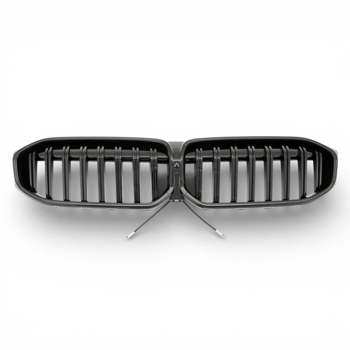 Grilles de calandre LED noires pour BMW Série 3 G20 (2018 à 2025), simple lame, après restylage LCI (après 2021)