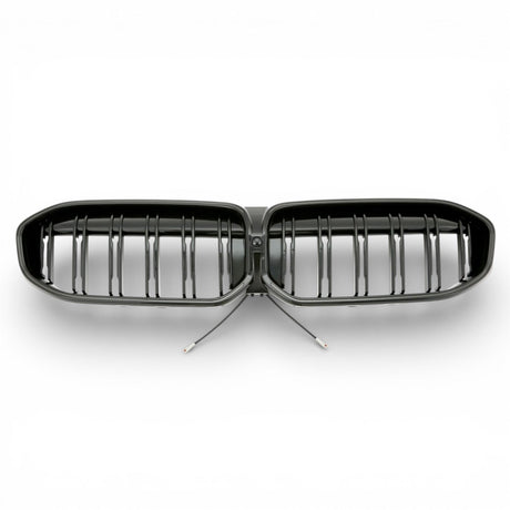 Grilles de calandre LED noires pour BMW Série 3 G20 (2018 à 2025), double lame, après restylage LCI (après 2021)