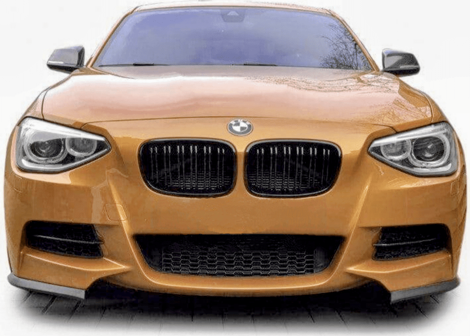 Grilles de calandre noir brillant pour BMW Série 1 F20 F21 look M Performance (2011 à 2019), vue 20