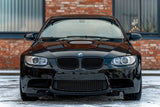 Grilles de calandre noir brillant pour BMW Série 3 E92 E93 look M Performance (2006 à 2014), vue 2