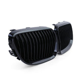 Grilles de calandre noir brillant pour BMW Série 3 E92 E93 look M Performance (2006 à 2014), vue 6