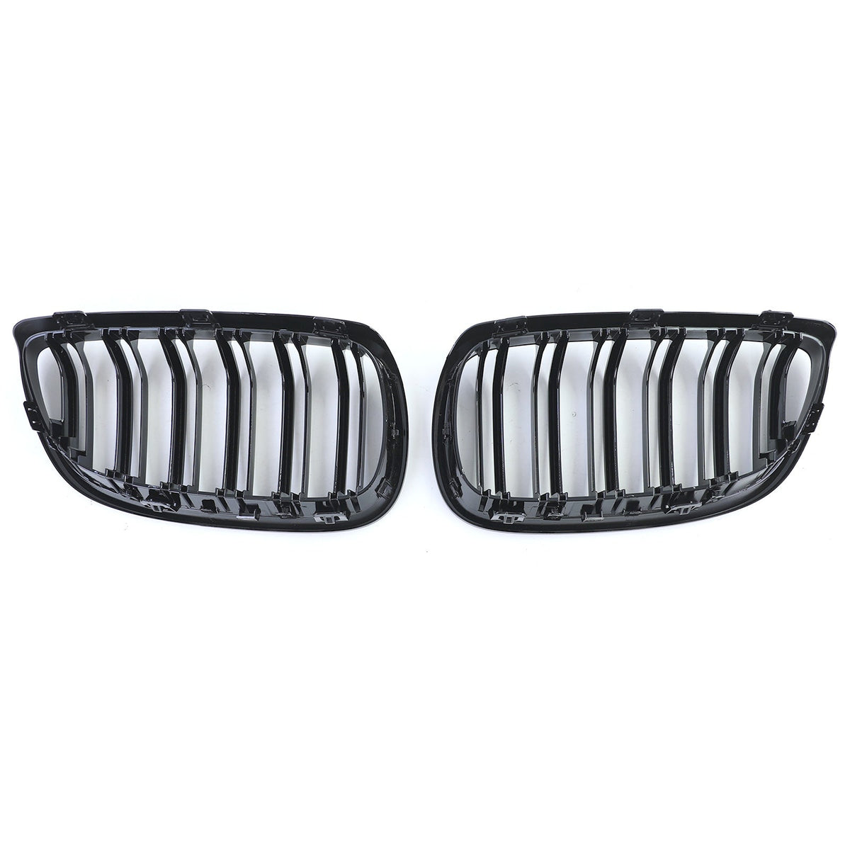 Grilles de calandre noir brillant pour BMW Série 3 E92 E93 look M Performance (2006 à 2014), vue 15