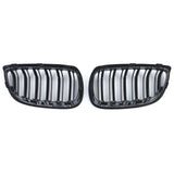 Grilles de calandre noir brillant pour BMW Série 3 E92 E93 look M Performance (2006 à 2014), vue 15