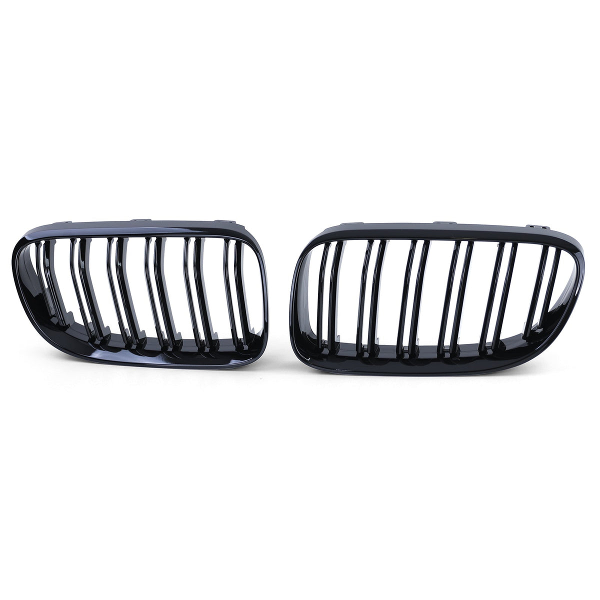Grilles de calandre noir brillant pour BMW Série 3 E92 E93 look M Performance (2006 à 2014), vue 16