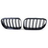 Grilles de calandre noir brillant pour BMW Série 3 E92 E93 look M Performance (2006 à 2014), vue 16