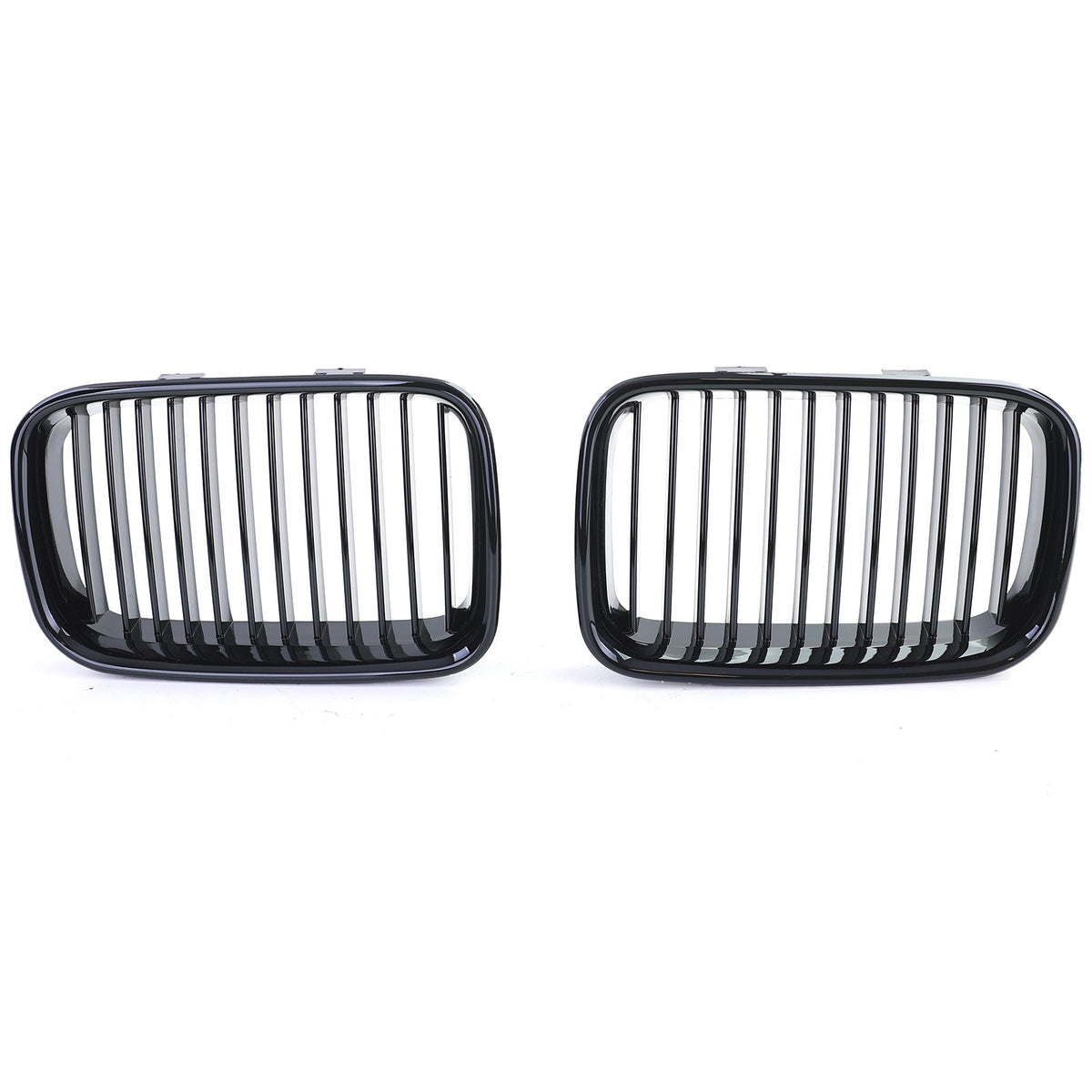 Grilles de calandre noir brillant pour BMW Série 3 et M3 E36 (1992 à 1999), phase 1 - 1992 à 1996