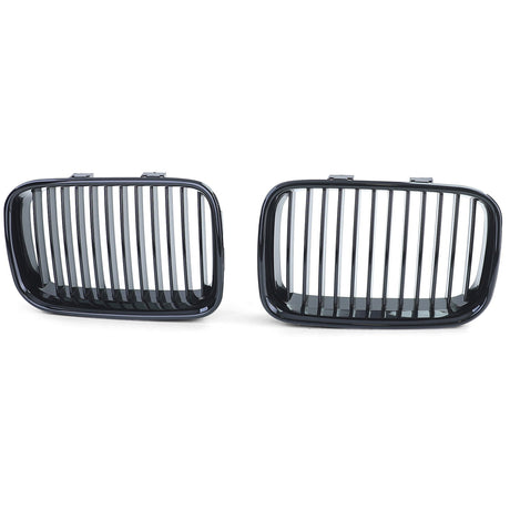 Grilles de calandre noir brillant pour BMW Série 3 et M3 E36 (1992 à 1999), vue 3