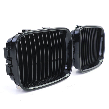 Grilles de calandre noir brillant pour BMW Série 3 et M3 E36 (1992 à 1999), vue 4