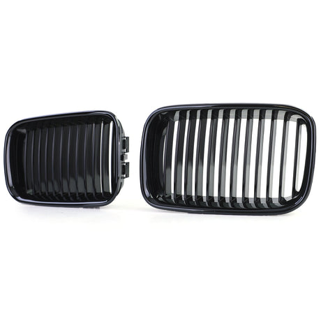 Grilles de calandre noir brillant pour BMW Série 3 et M3 E36 (1992 à 1999), vue 5