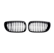 Grilles de calandre noir brillant pour BMW Série 3 M3 E46 (1998 à 2005), simple lame
