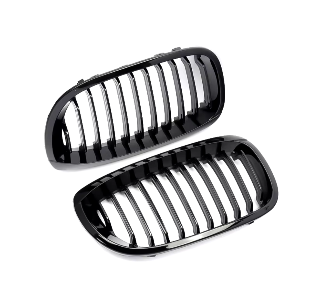 Grilles de calandre noir brillant pour BMW Série 3 M3 E46 (1998 à 2005), vue 4