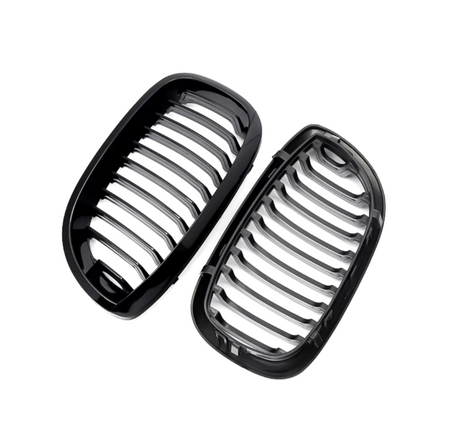 Grilles de calandre noir brillant pour BMW Série 3 M3 E46 (1998 à 2005), vue 6