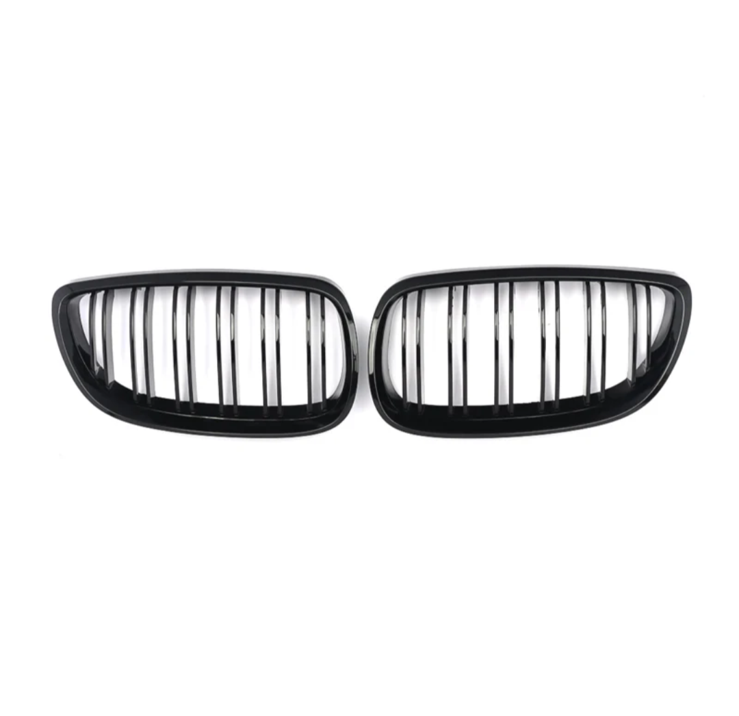 Grilles de calandre noir brillant pour BMW Série 5 M5 F10 F11 Berline et Touring (2010 à 2017), vue 7