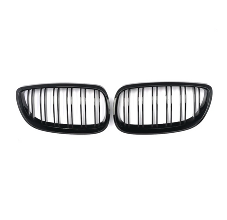 Grilles de calandre noir brillant pour BMW Série 5 M5 F10 F11 Berline et Touring (2010 à 2017), vue 7