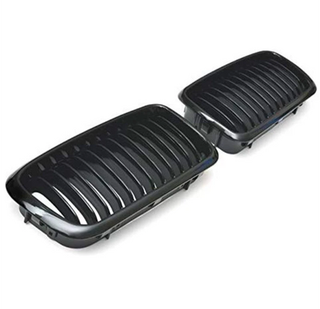 Grilles de calandre noir brillant pour BMW Série 7 E38 (1994 à 2002), vue 3