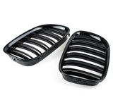 Grilles de calandre noir brillant pour BMW Série 7 F01 F02 F03 F04 (2009 à 2015), vue 5