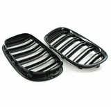 Grilles de calandre noir brillant pour BMW Série 7 F01 F02 F03 F04 (2009 à 2015), vue 7