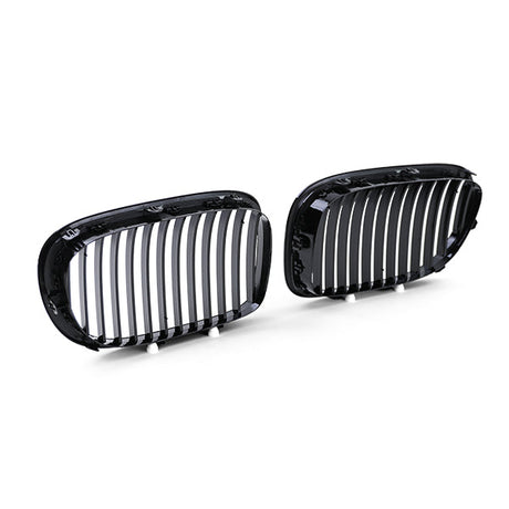 Grilles de calandre noir brillant pour BMW Série 7 F01 F02 F03 F04 (2009 à 2015), vue 11