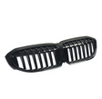 Grilles de calandre noir brillant type M3 Competition pour BMW Série 3 G20 (2018 à 2025), simple lame