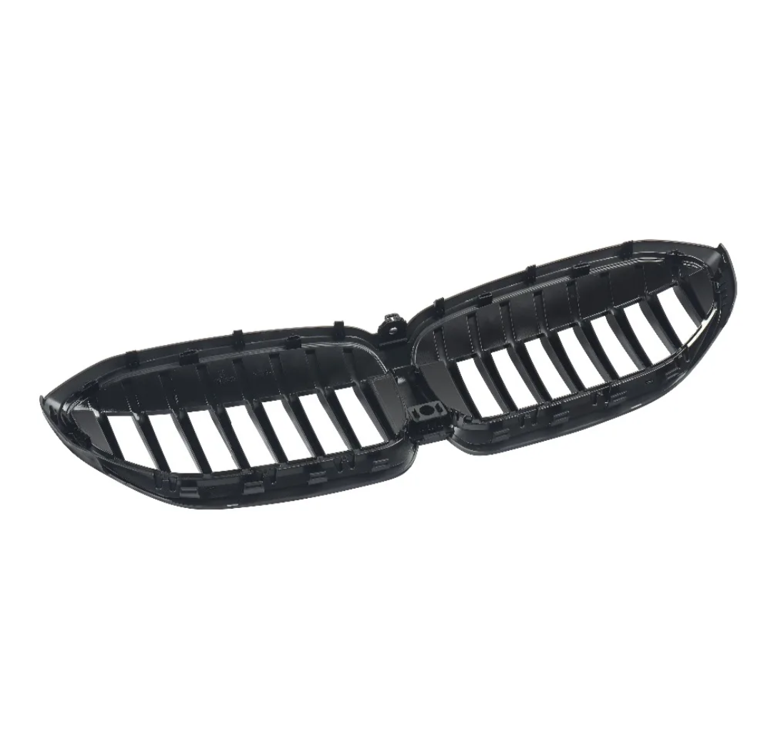 Grilles de calandre noir brillant type M3 Competition pour BMW Série 3 G20 (2018 à 2025), vue 7