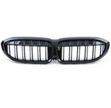 Grilles de calandre noir brillant type M3 Competition pour BMW Série 3 G20 (2018 à 2025), vue 9