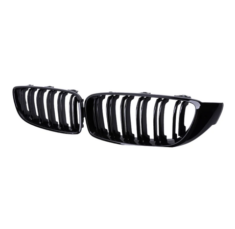 Grilles de calandre noir brillant type M4 pour BMW Série 4 F32 (2013 à 2020)