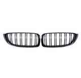 Grilles de calandre noir brillant type M4 pour BMW Série 4 F32 (2013 à 2020), vue 4