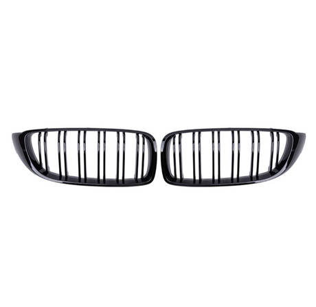 Grilles de calandre noir brillant type M4 pour BMW Série 4 F32 (2013 à 2020), vue 4