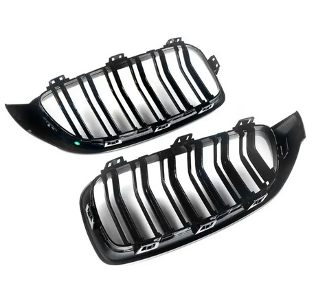 Grilles de calandre noir brillant type M4 pour BMW Série 4 F32 (2013 à 2020), vue 8