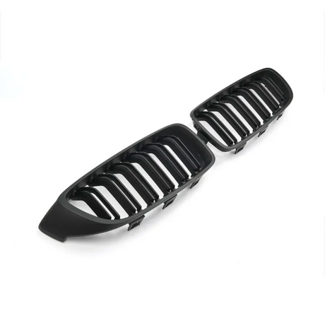 Grilles de calandre noir brillant type M4 pour BMW Série 4 F32 (2013 à 2020), noir mat