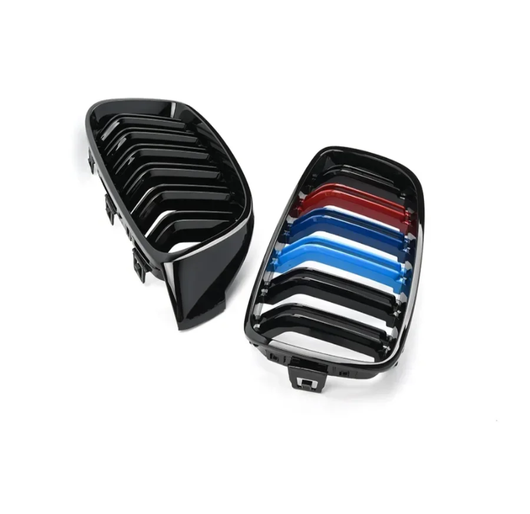 Grilles de calandre noir brillant type M4 pour BMW Série 4 F32 (2013 à 2020), vue 13