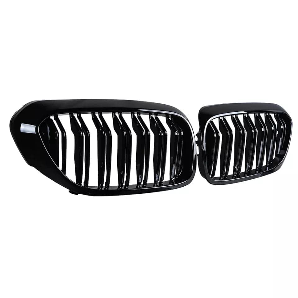 Grilles de calandre noir brillant type M5 Competition pour BMW Série 5 G30 (2017 à 2025), avant restylage (2017 à 2020), vue 1