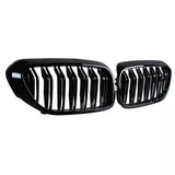 Grilles de calandre noir brillant type M5 Competition pour BMW Série 5 G30 (2017 à 2025), avant restylage (2017 à 2020), vue 1