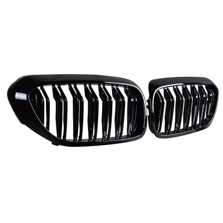 Grilles de calandre noir brillant type M5 Competition pour BMW Série 5 G30 (2017 à 2025), avant restylage (2017 à 2020), vue 1