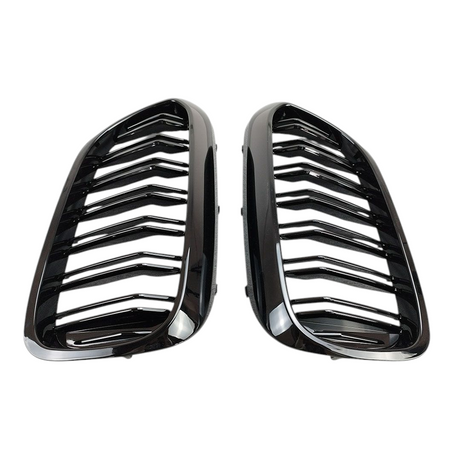Grilles de calandre noir brillant type M5 Competition pour BMW Série 5 G30 (2017 à 2025), vue 9