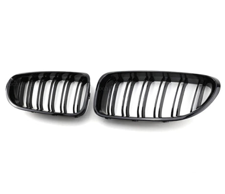 Grilles de calandre noir brillant type M6 Competition pour BMW Série 6 F06 F12 F13 (2011 à 2017)