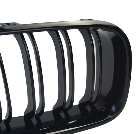 Grilles de calandre noir brillant type M6 Competition pour BMW Série 6 F06 F12 F13 (2011 à 2017), vue 7