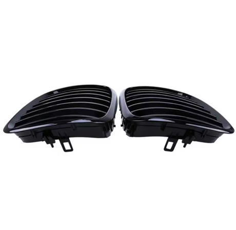 Grilles de calandre noir brillant type X5M pour BMW X5 E70 (2007 à 2013), vue 12