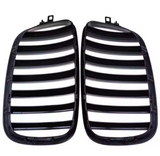 Grilles de calandre noir brillant type X5M pour BMW X5 E70 (2007 à 2013), vue 13