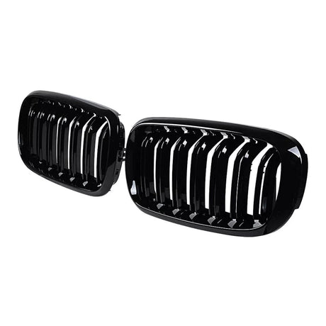 Grilles de calandre noir brillant type X5M pour BMW X5 F15 (2014 à 2017)